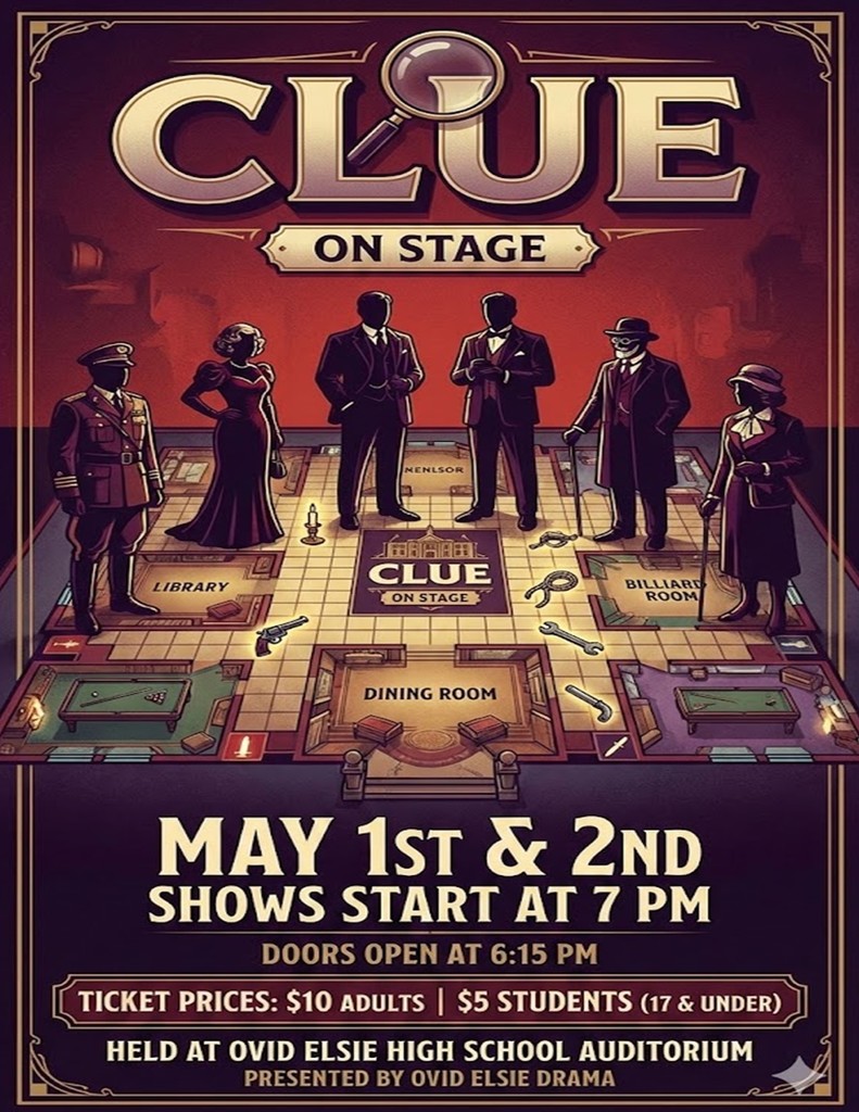 Clue poster