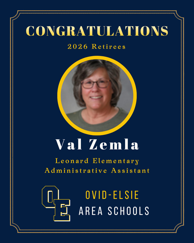 Congratulations 2026 retiree Val Zemla!