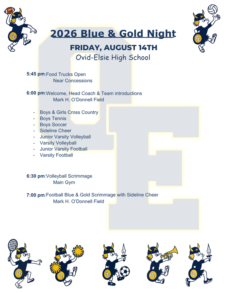 2026 Blue & Gold Night