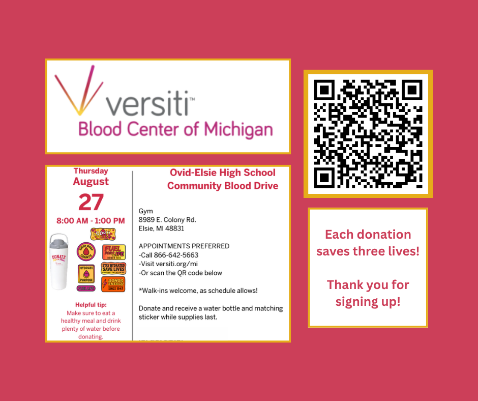 August Blood Drive