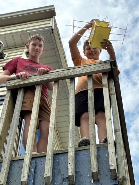 Mr. Wertz STEM class egg drop