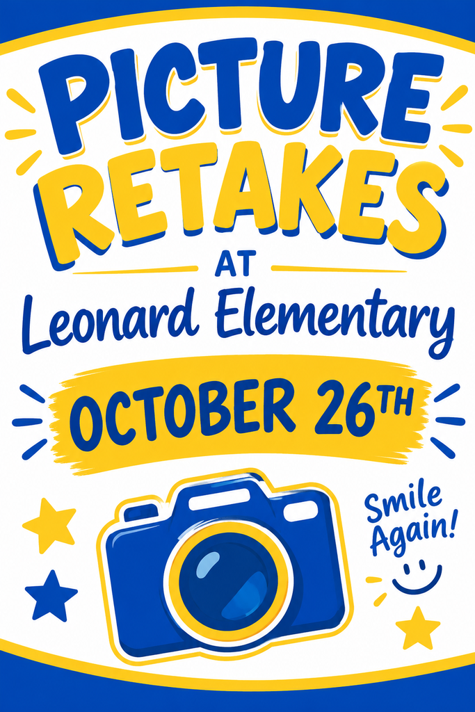 Picture Retakes - October 26th