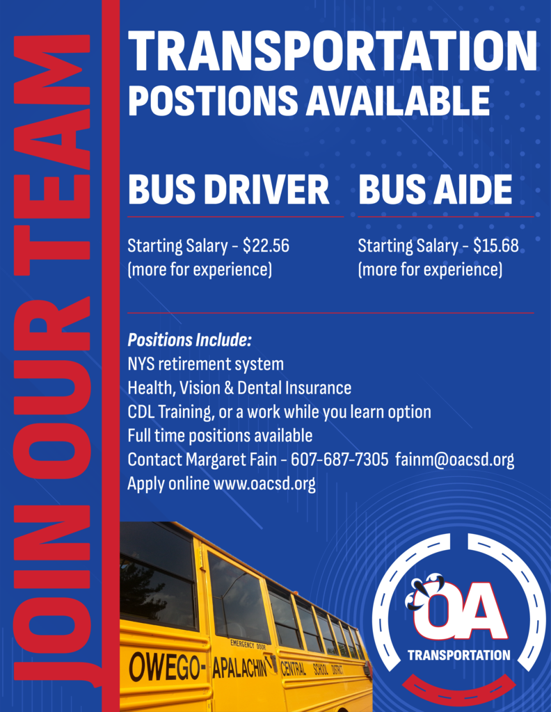 Join Our Team - Transportation