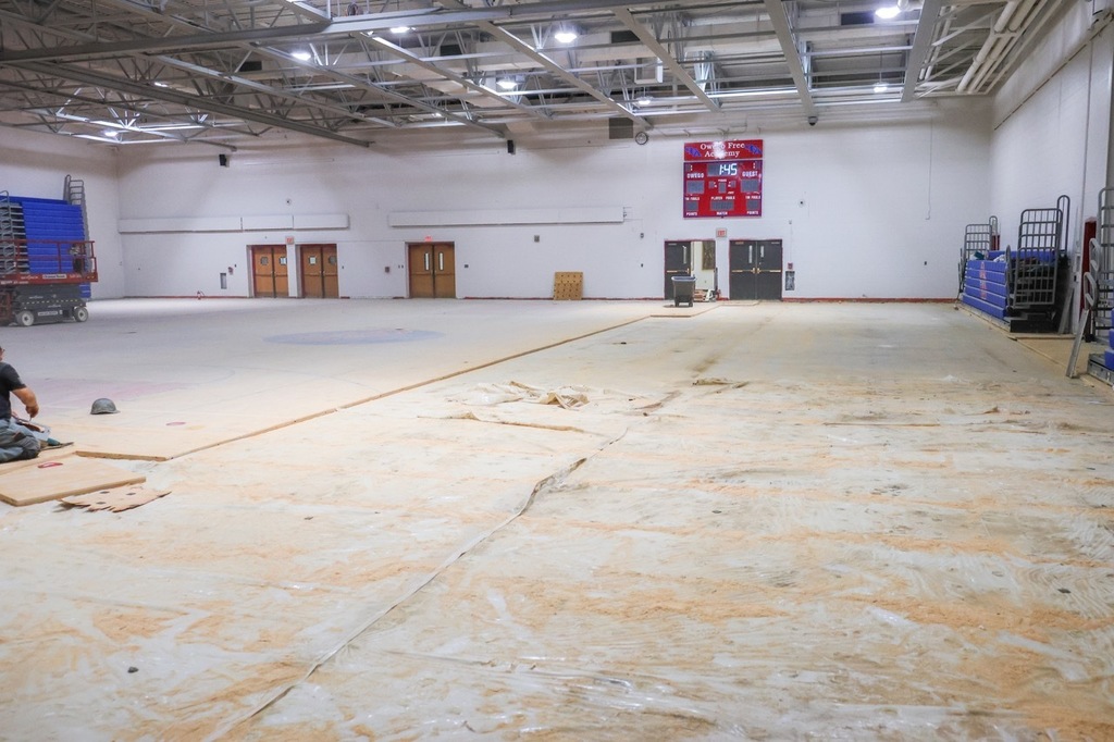 OFA Gym Construction 25