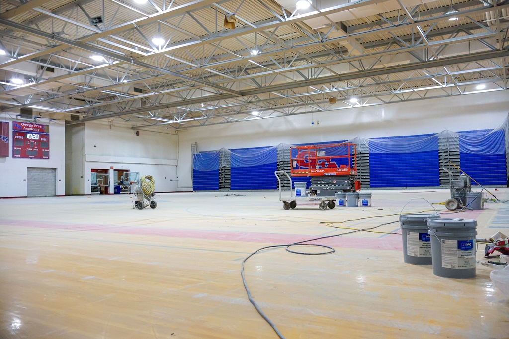 OFA Gym Construction 25