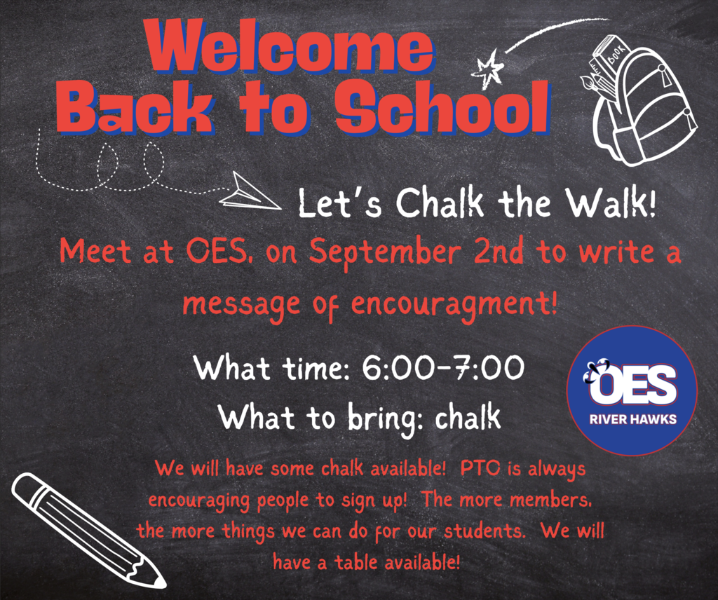 OES PTO Chalk The Walk 2025