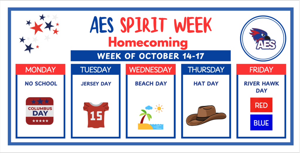 AES Spirit Week Info