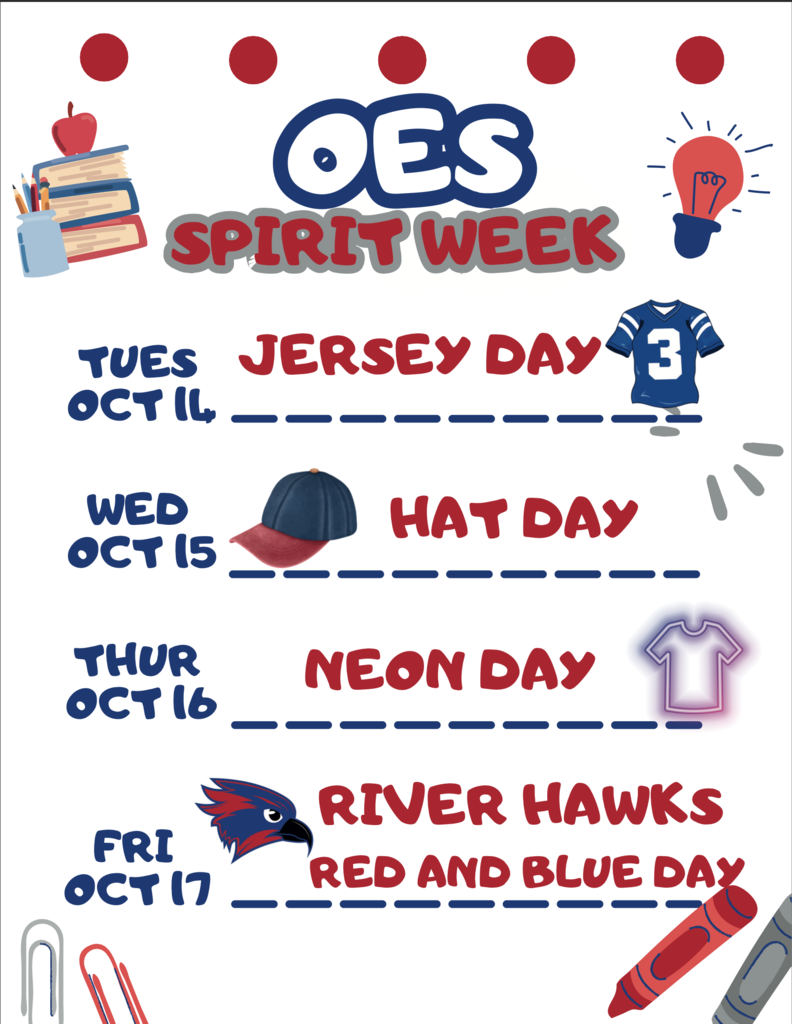 OES Spirit Week Info