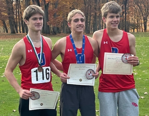 Boys XC Allen, Belokur, Saunders
