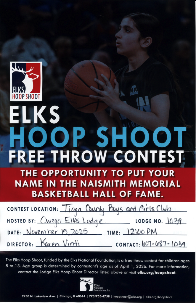 Elks Hoops Shoot