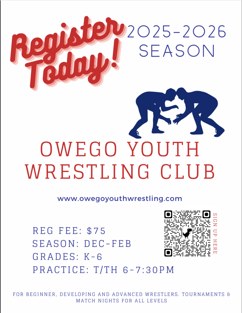 Owego Wrestling Flier