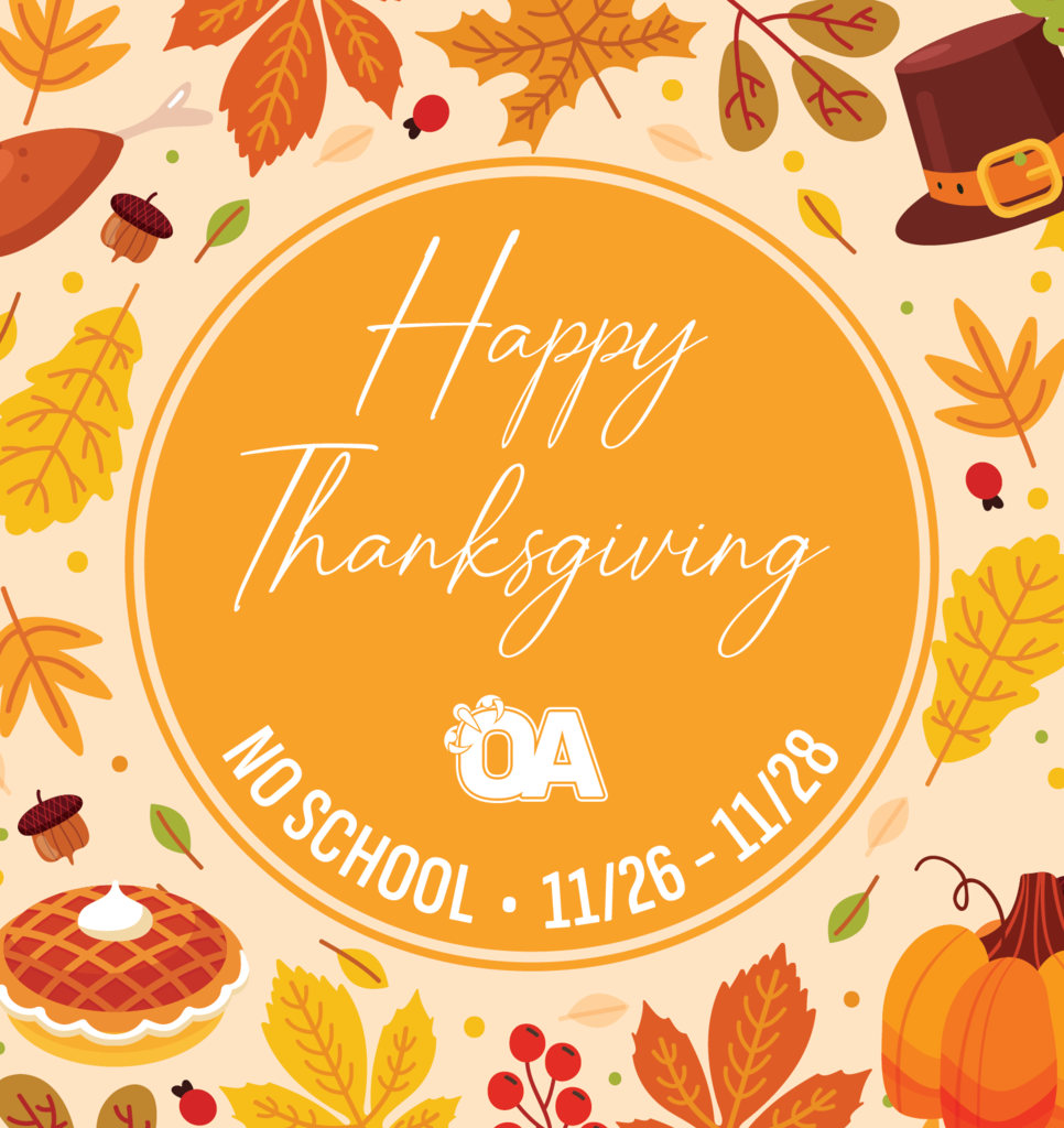 Happy Thanksgiving Graphic From OA
