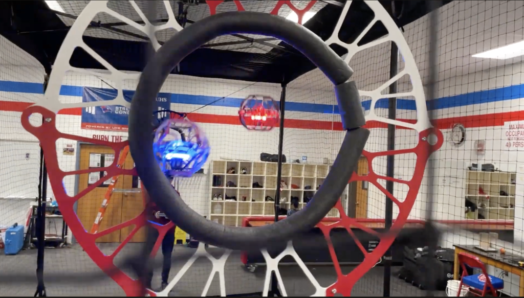 Drone Soccer Practice Video Image