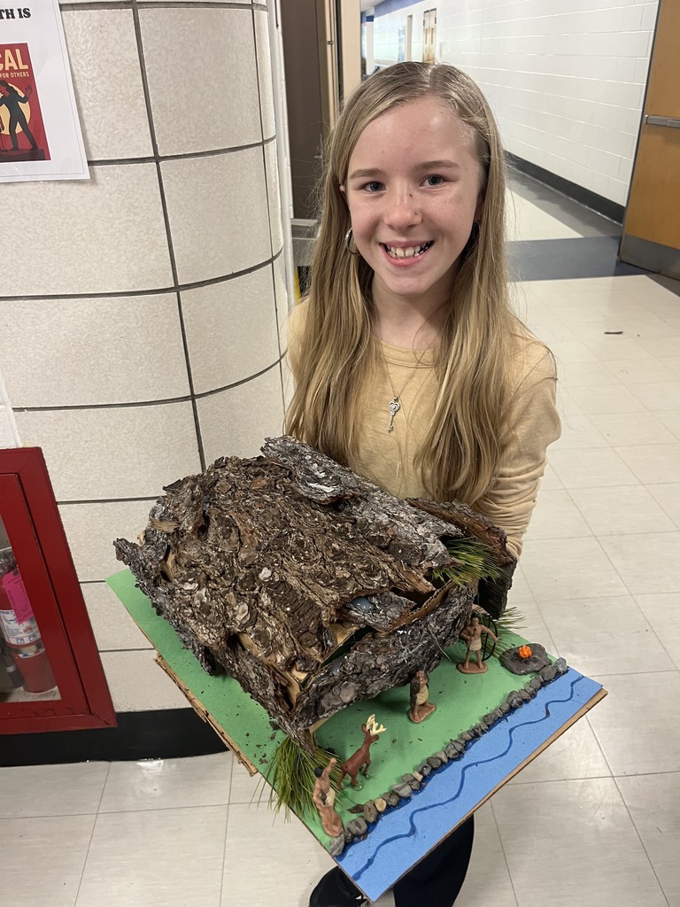 AES 4th Grade Longhouses