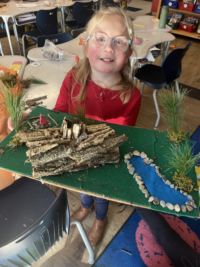 AES 4th Grade Longhouses