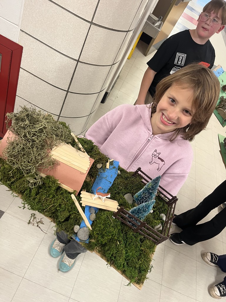 AES 4th Grade Longhouses
