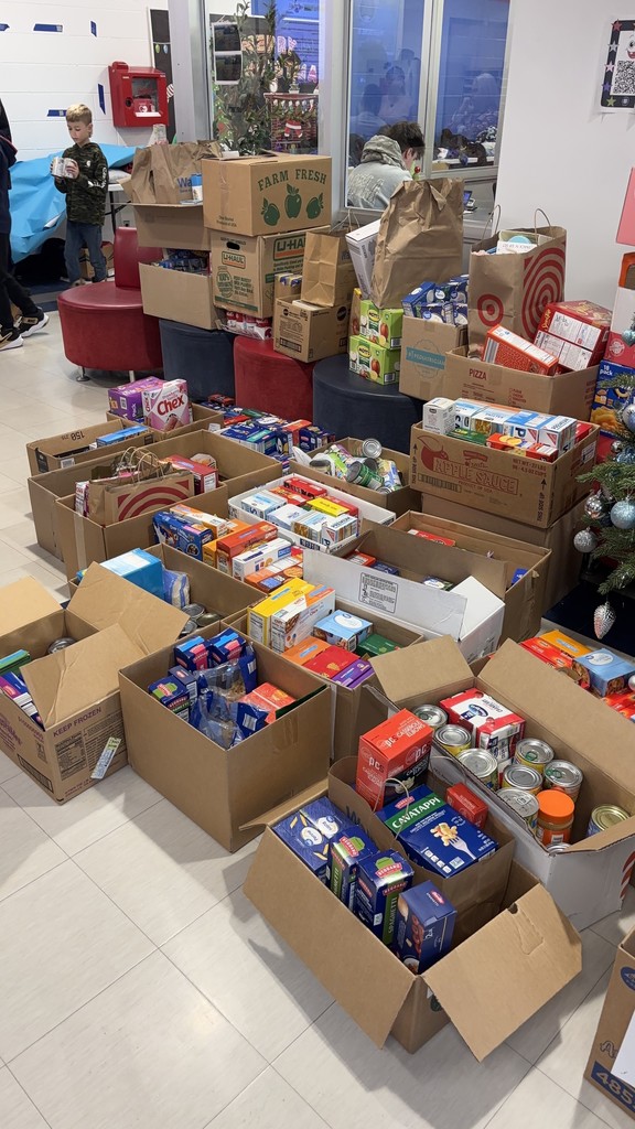 AES Food and Toy Drive Photo