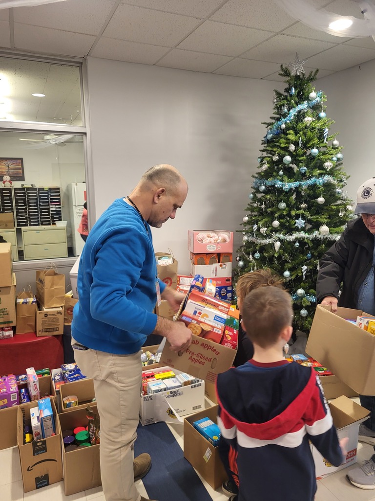 AES Food and Toy Drive Photo