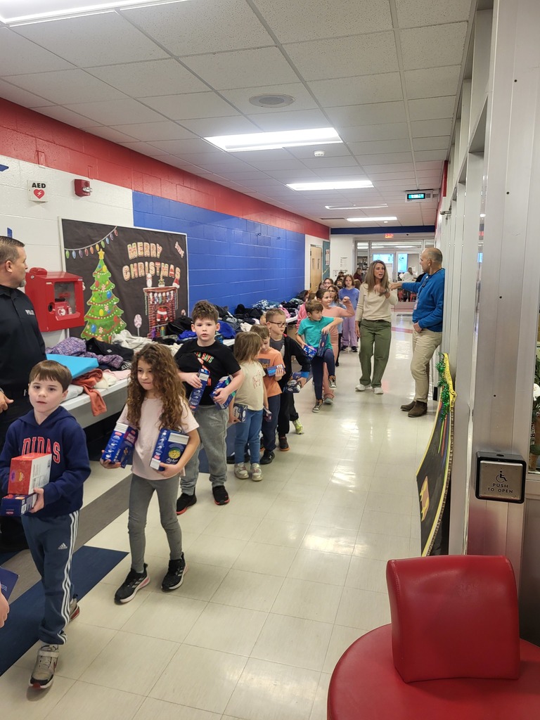 AES Food and Toy Drive Photo