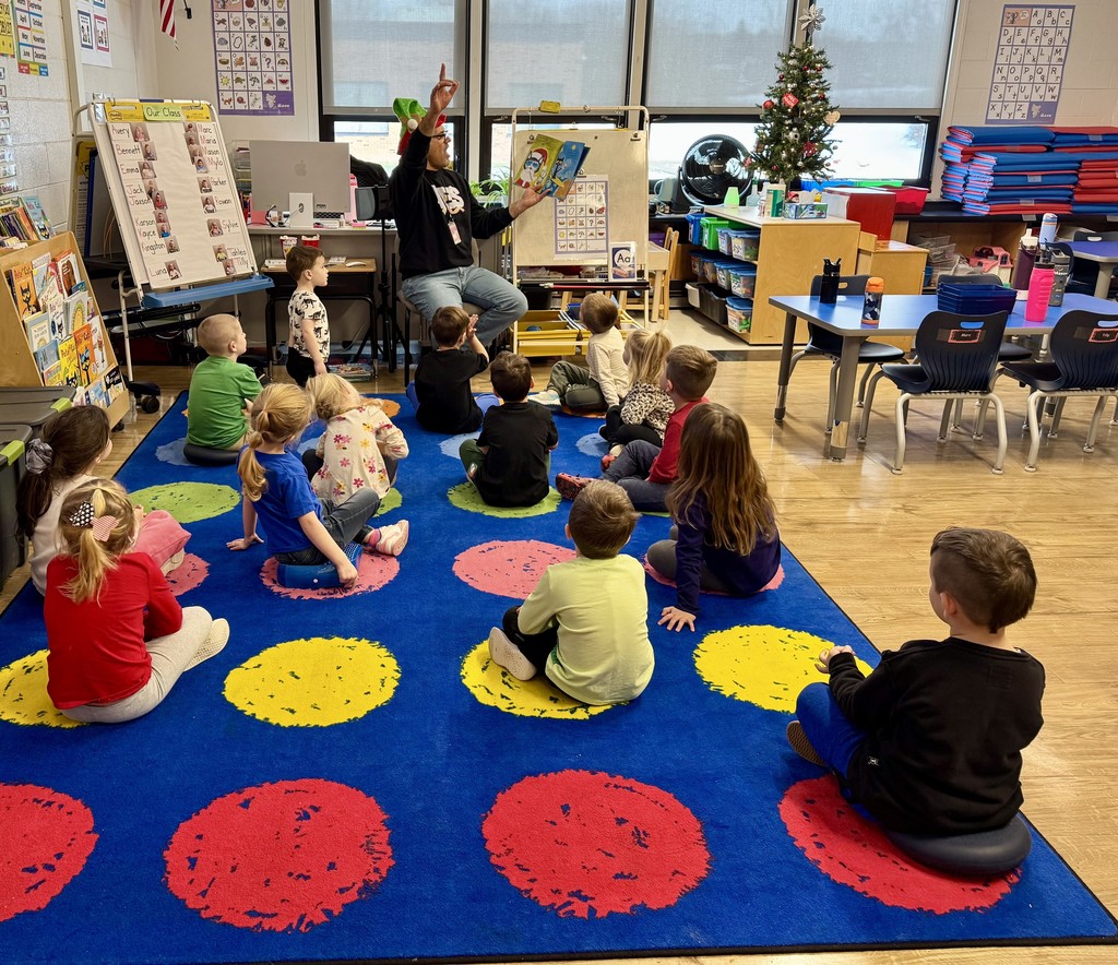Mr. Beatty Reading To UPK At AES