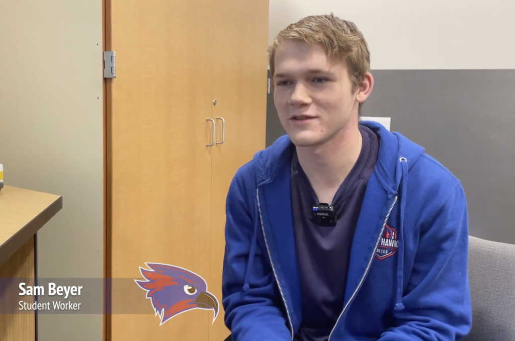 Sam Beyer IT Student Worker Profile Video Image