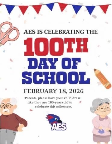 AES 100th Day Celebration Image