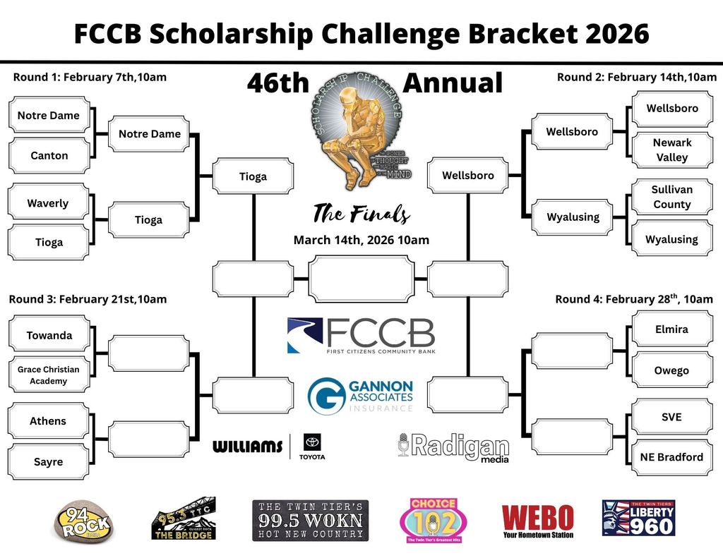 Scholarship Challenge Bracket 2026