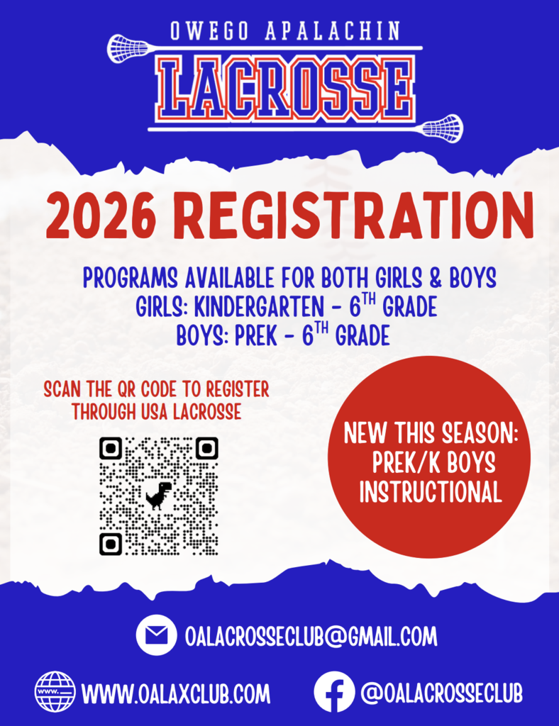 OA Lacrosse Club Registration Flier