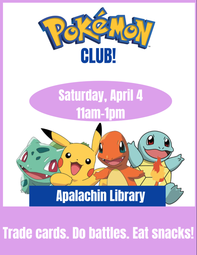 Apalachin Library Pokemon Club
