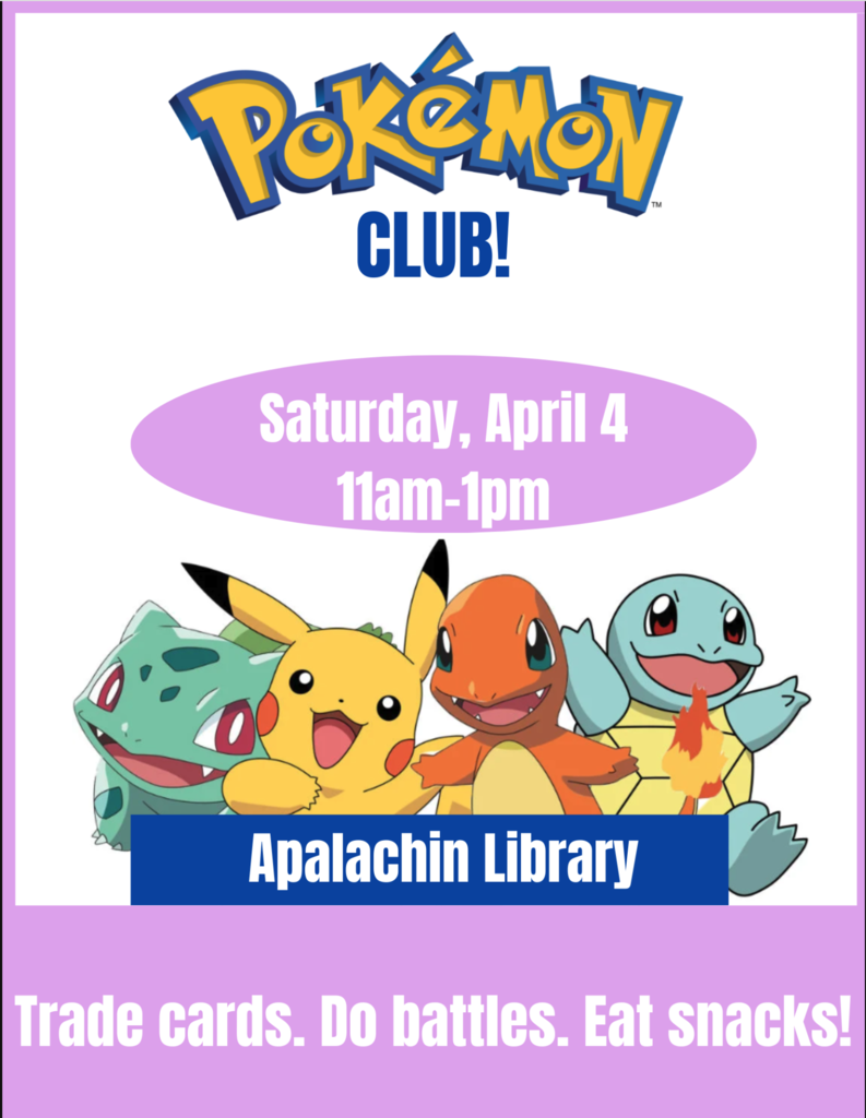 Apalachin Library Pokemon Club