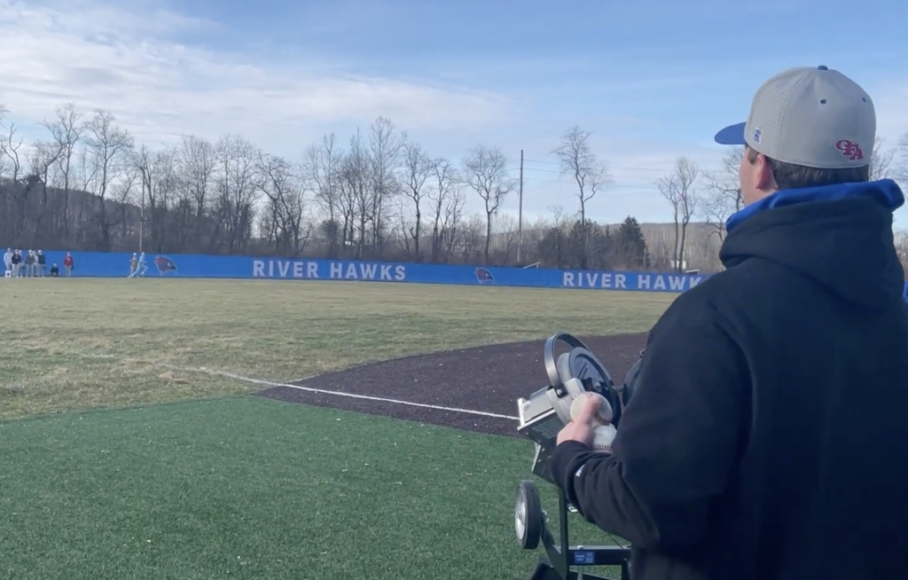 Baseball Practice Fly Balls Video Image