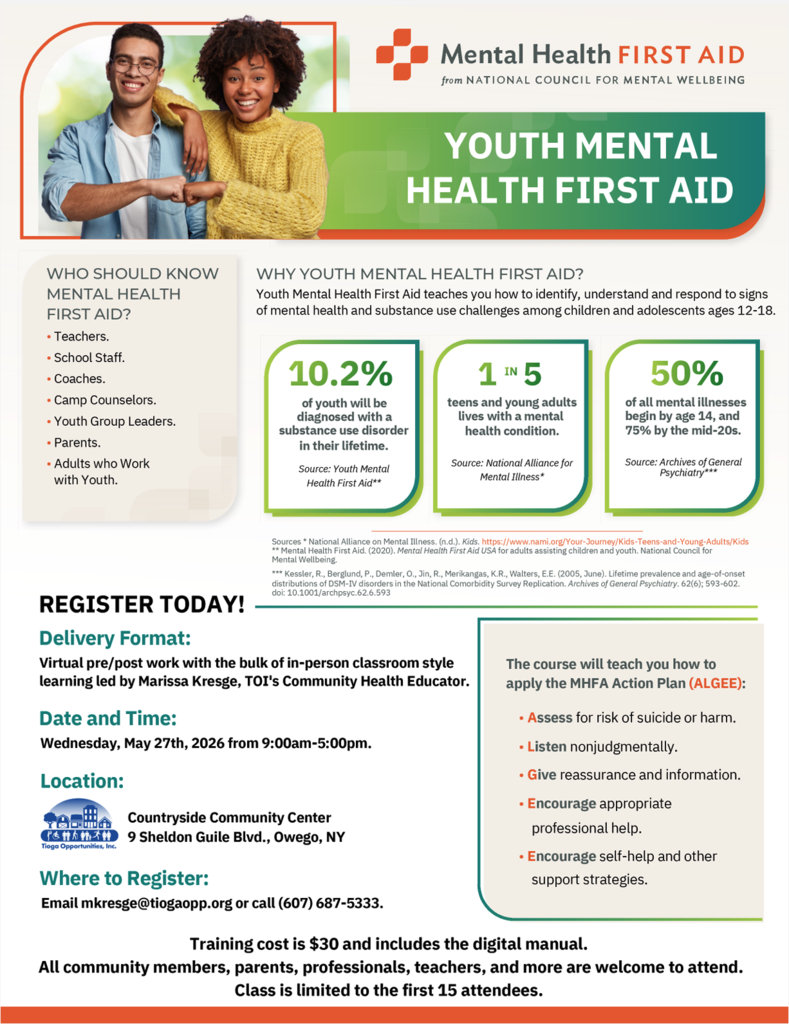 Youth Mental Health First Aid