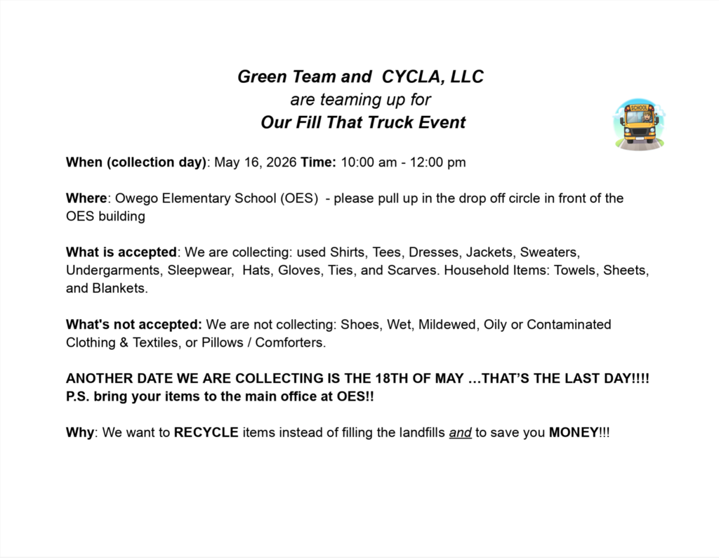 Green Team Fill That Truck