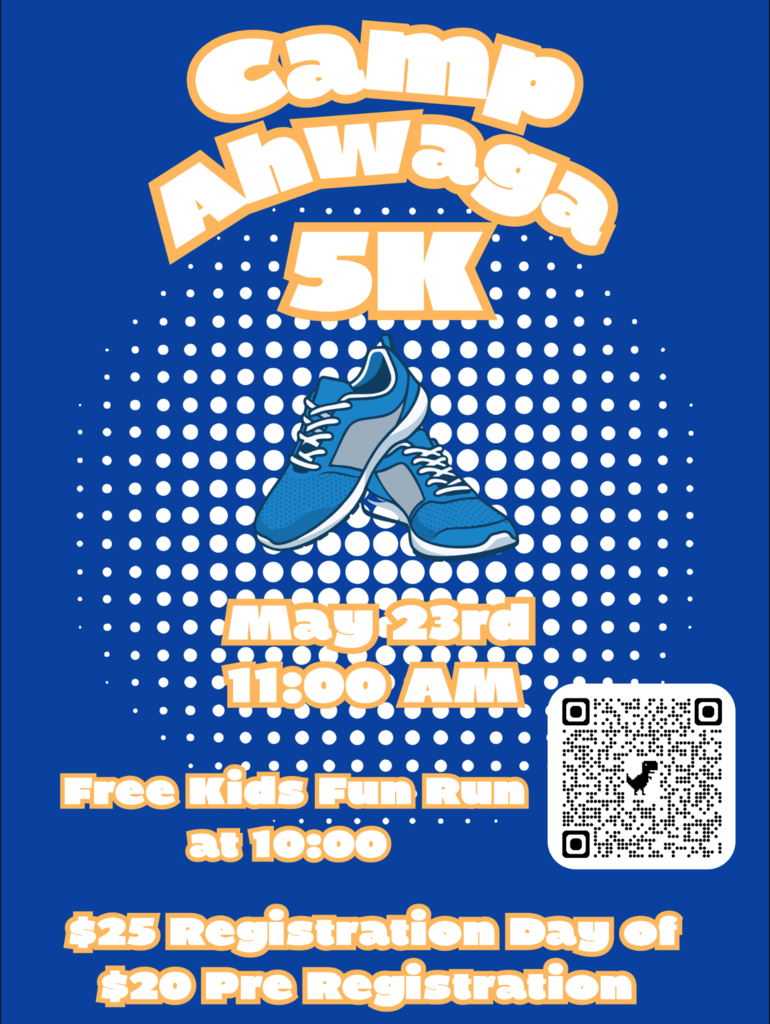 Camp Ahwaga 5K Flyer