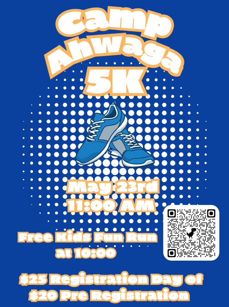 Camp Ahwaga 5K Flyer