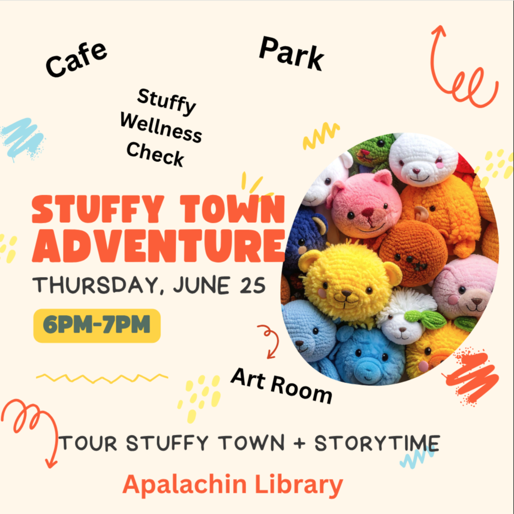 Apalachin Libary Stuffy Town Flier
