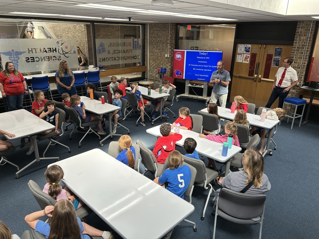 AES 2nd Grade Visits OAMS and OFA