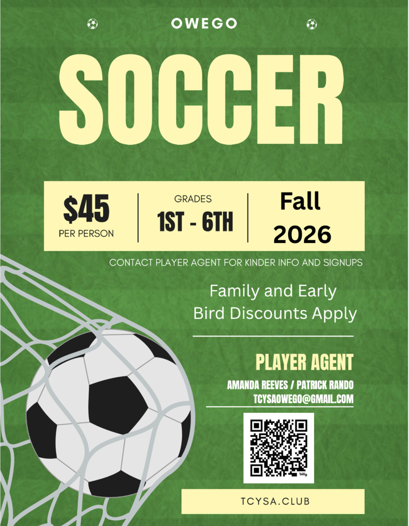 TCYSA Owego Flier