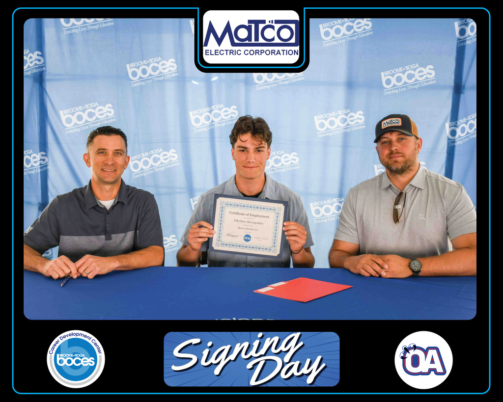 Boces Signing Day Photo