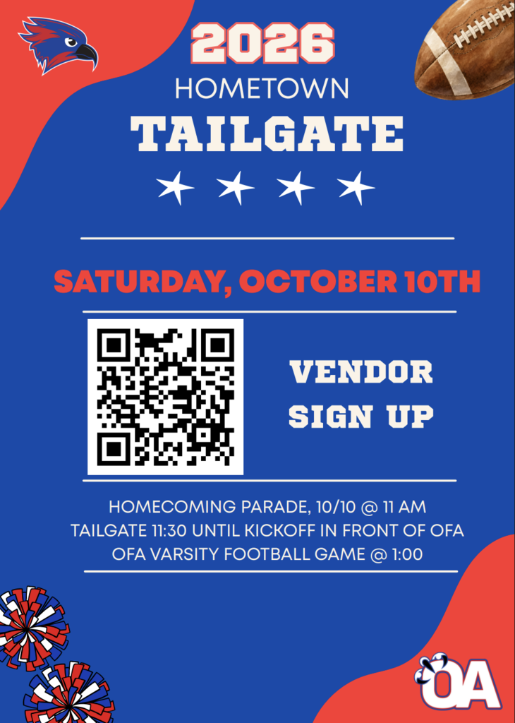 Hometown Tailgate Vendor Flyer