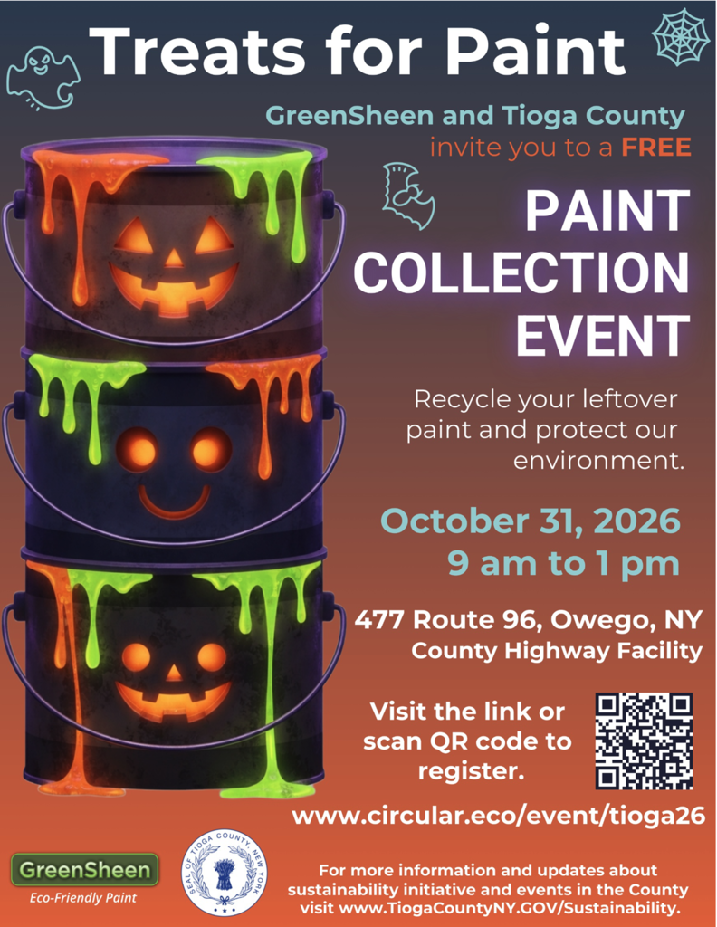 Treats For Paint Flyer