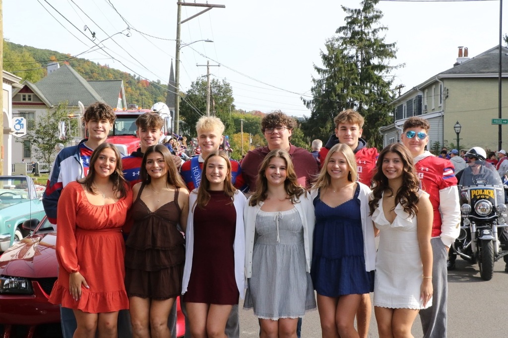 Homecoming Court At Parade