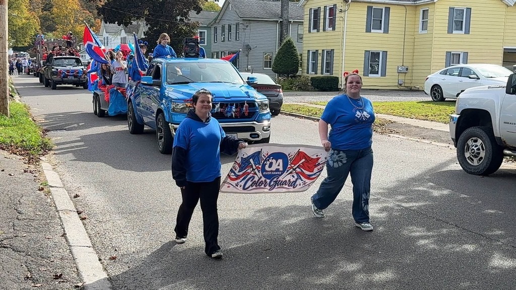 Color Guard At Parade