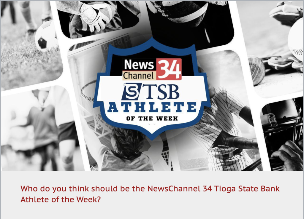 Newschannel 34 Athlete of The Week