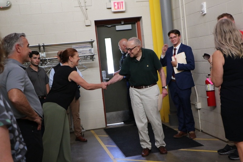 Schumer Visits OACSD