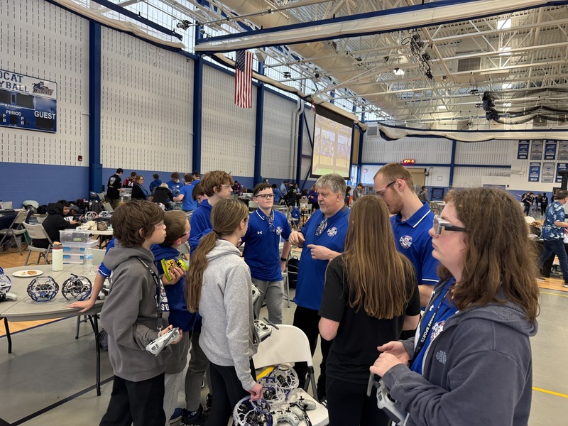 Drone Soccer Blue Team