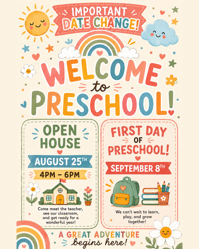 Preschool Flier