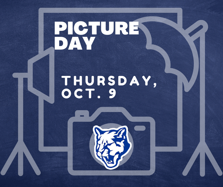outline of stufio set up for picture day