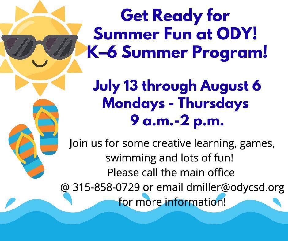 Summer program to begin July 6