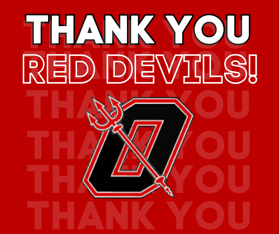 Thank You, Red Devils!